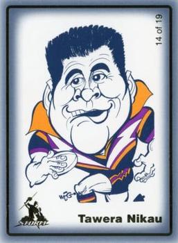 2000 Melbourne Storm Premiers #14 Tawera Nikau Front